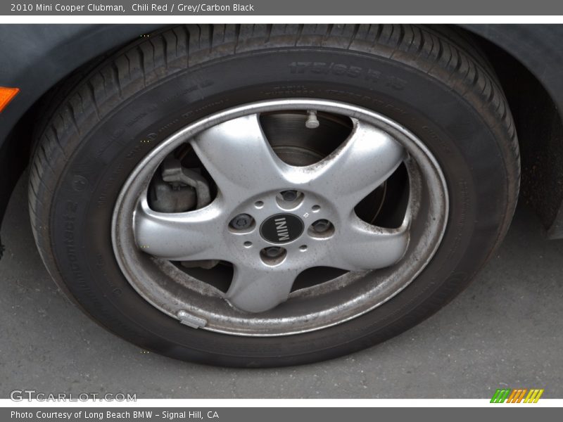 Chili Red / Grey/Carbon Black 2010 Mini Cooper Clubman