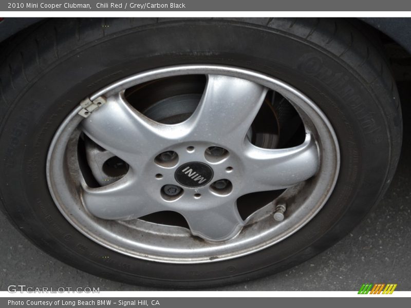 Chili Red / Grey/Carbon Black 2010 Mini Cooper Clubman