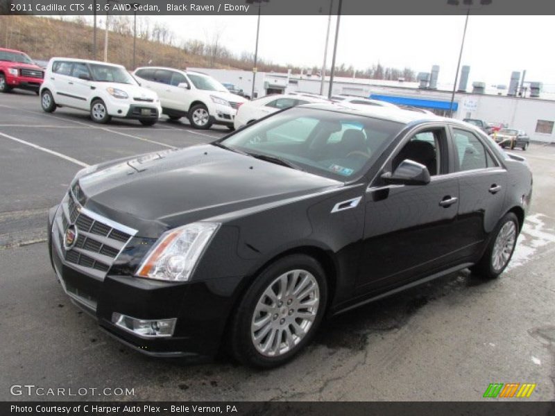 Front 3/4 View of 2011 CTS 4 3.6 AWD Sedan