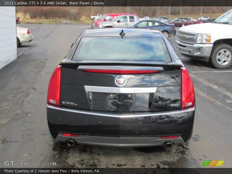 Black Raven / Ebony 2011 Cadillac CTS 4 3.6 AWD Sedan