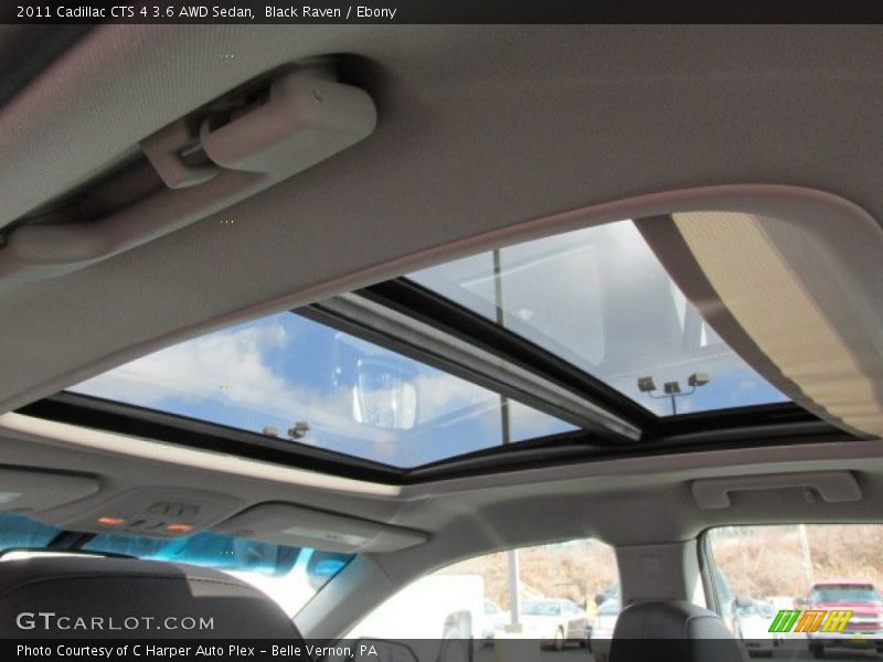 Sunroof of 2011 CTS 4 3.6 AWD Sedan
