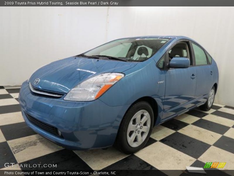 Seaside Blue Pearl / Dark Gray 2009 Toyota Prius Hybrid Touring