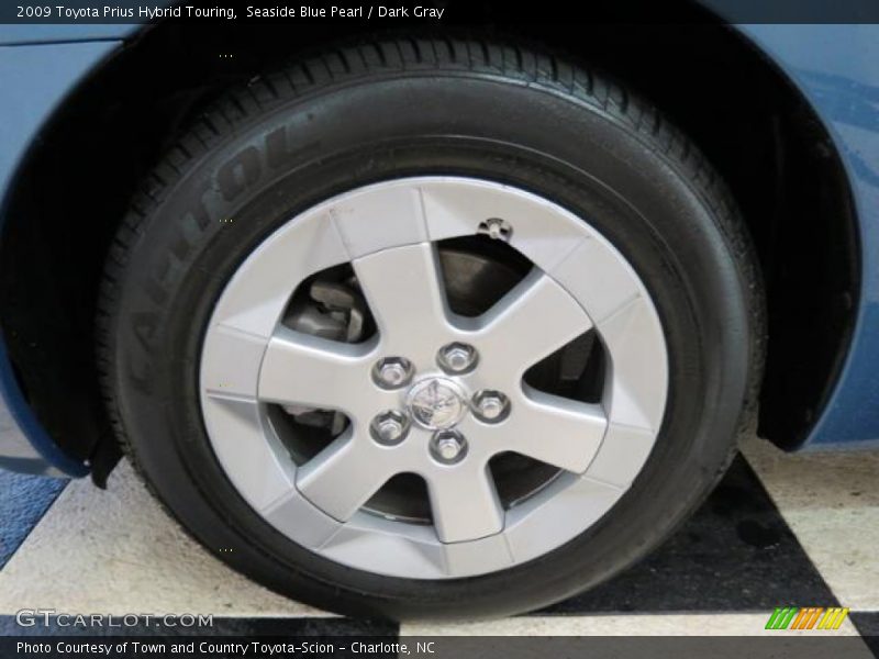 Seaside Blue Pearl / Dark Gray 2009 Toyota Prius Hybrid Touring