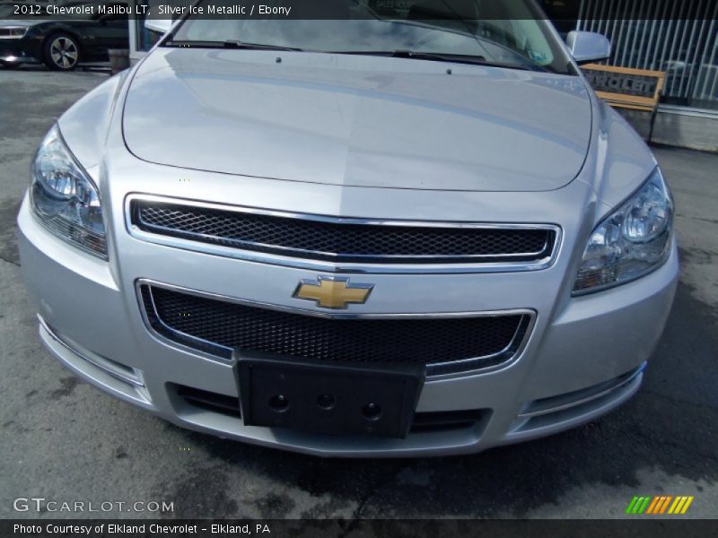 Silver Ice Metallic / Ebony 2012 Chevrolet Malibu LT