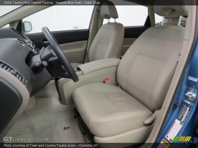 Seaside Blue Pearl / Dark Gray 2009 Toyota Prius Hybrid Touring