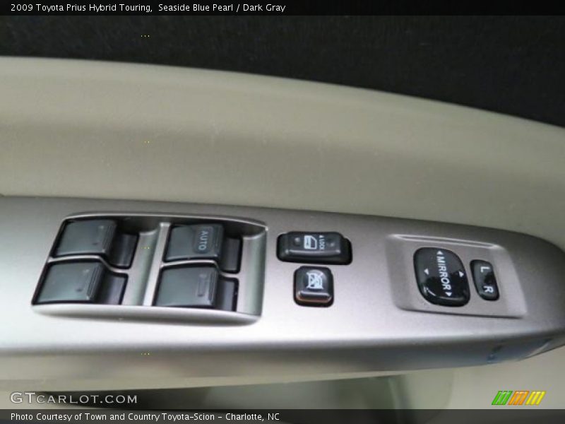 Seaside Blue Pearl / Dark Gray 2009 Toyota Prius Hybrid Touring