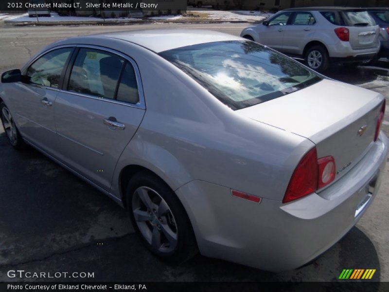 Silver Ice Metallic / Ebony 2012 Chevrolet Malibu LT