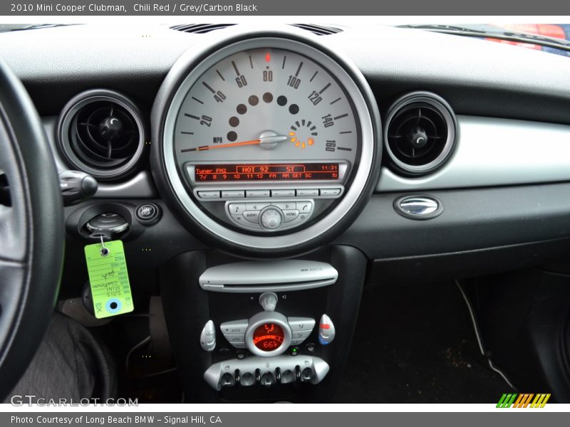 Chili Red / Grey/Carbon Black 2010 Mini Cooper Clubman