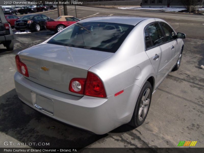 Silver Ice Metallic / Ebony 2012 Chevrolet Malibu LT