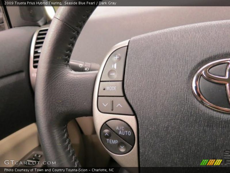 Seaside Blue Pearl / Dark Gray 2009 Toyota Prius Hybrid Touring