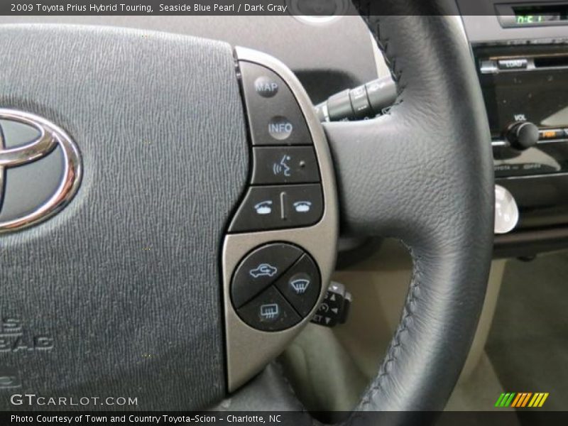 Seaside Blue Pearl / Dark Gray 2009 Toyota Prius Hybrid Touring