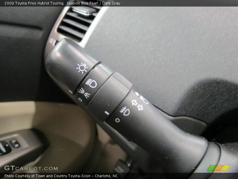 Seaside Blue Pearl / Dark Gray 2009 Toyota Prius Hybrid Touring