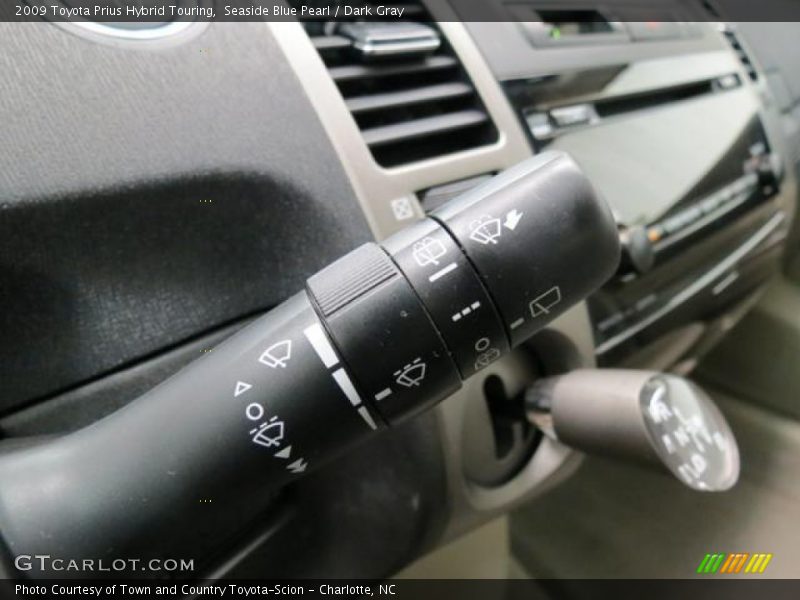 Seaside Blue Pearl / Dark Gray 2009 Toyota Prius Hybrid Touring