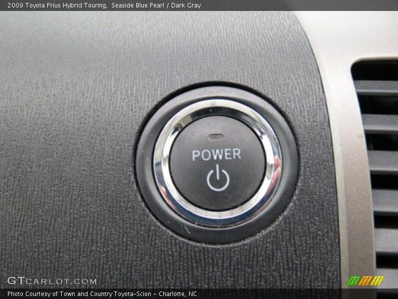 Seaside Blue Pearl / Dark Gray 2009 Toyota Prius Hybrid Touring