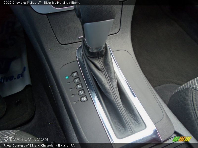 Silver Ice Metallic / Ebony 2012 Chevrolet Malibu LT
