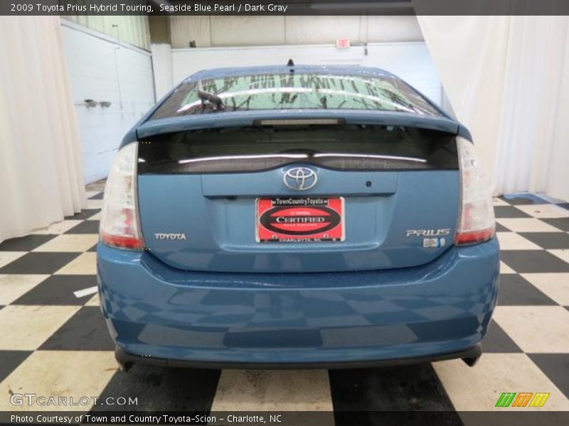 Seaside Blue Pearl / Dark Gray 2009 Toyota Prius Hybrid Touring