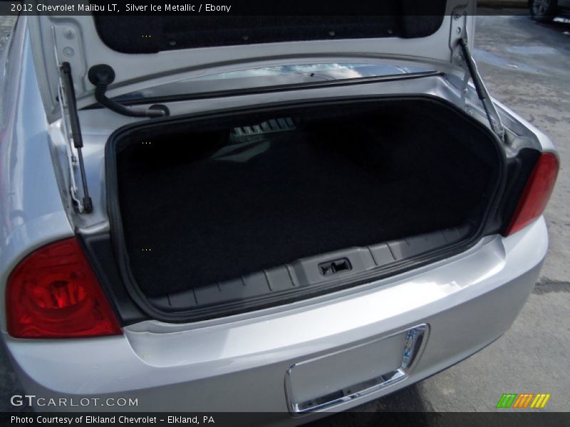 Silver Ice Metallic / Ebony 2012 Chevrolet Malibu LT