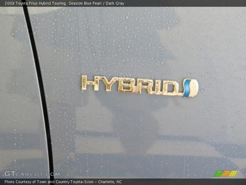 Seaside Blue Pearl / Dark Gray 2009 Toyota Prius Hybrid Touring