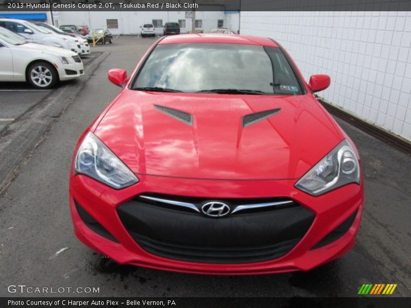 Tsukuba Red / Black Cloth 2013 Hyundai Genesis Coupe 2.0T