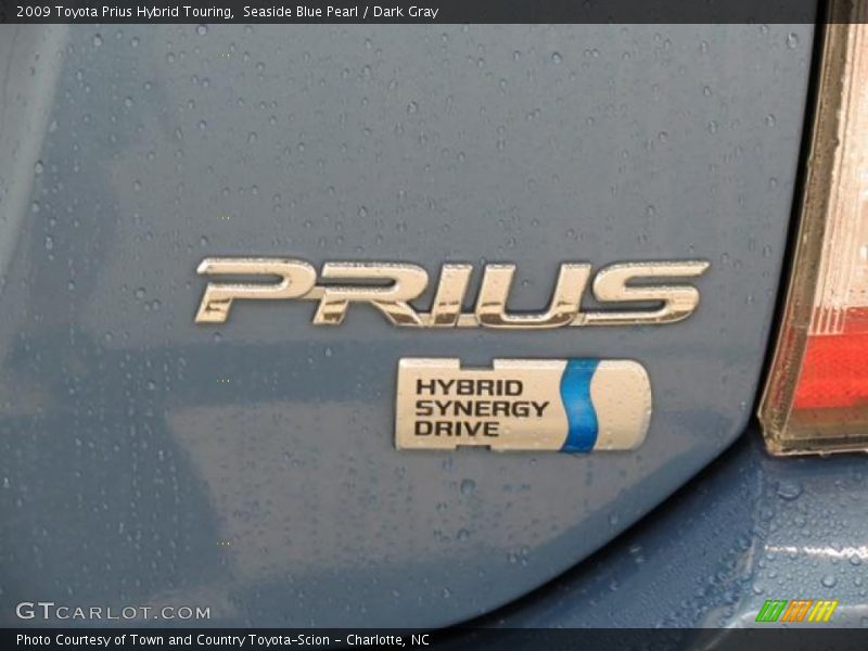 Seaside Blue Pearl / Dark Gray 2009 Toyota Prius Hybrid Touring