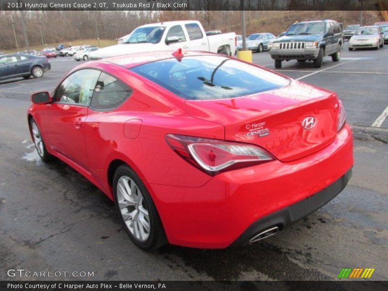 Tsukuba Red / Black Cloth 2013 Hyundai Genesis Coupe 2.0T