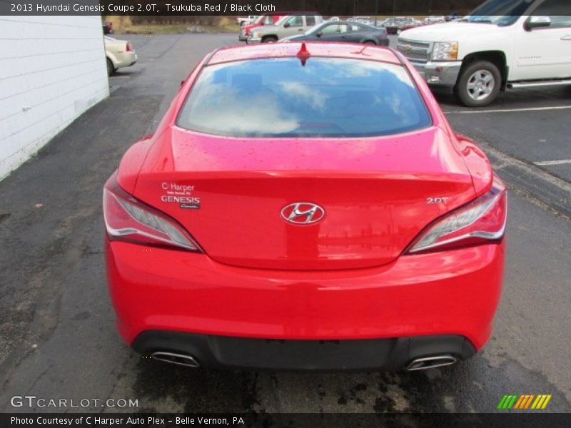Tsukuba Red / Black Cloth 2013 Hyundai Genesis Coupe 2.0T