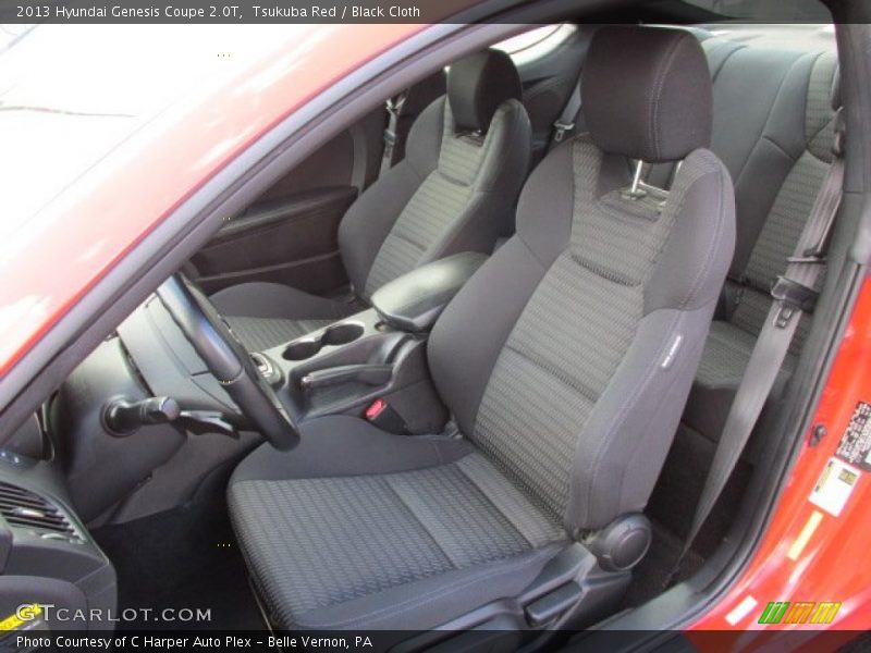 Front Seat of 2013 Genesis Coupe 2.0T