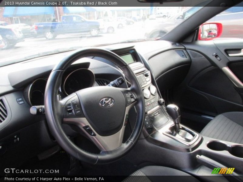 Dashboard of 2013 Genesis Coupe 2.0T