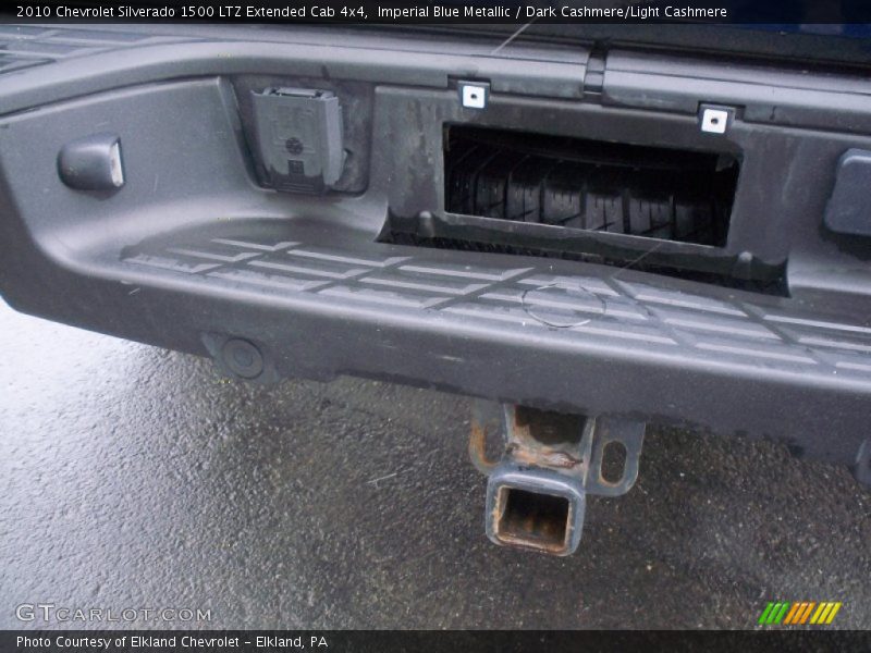Imperial Blue Metallic / Dark Cashmere/Light Cashmere 2010 Chevrolet Silverado 1500 LTZ Extended Cab 4x4
