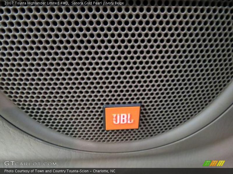 Sonora Gold Pearl / Ivory Beige 2007 Toyota Highlander Limited 4WD