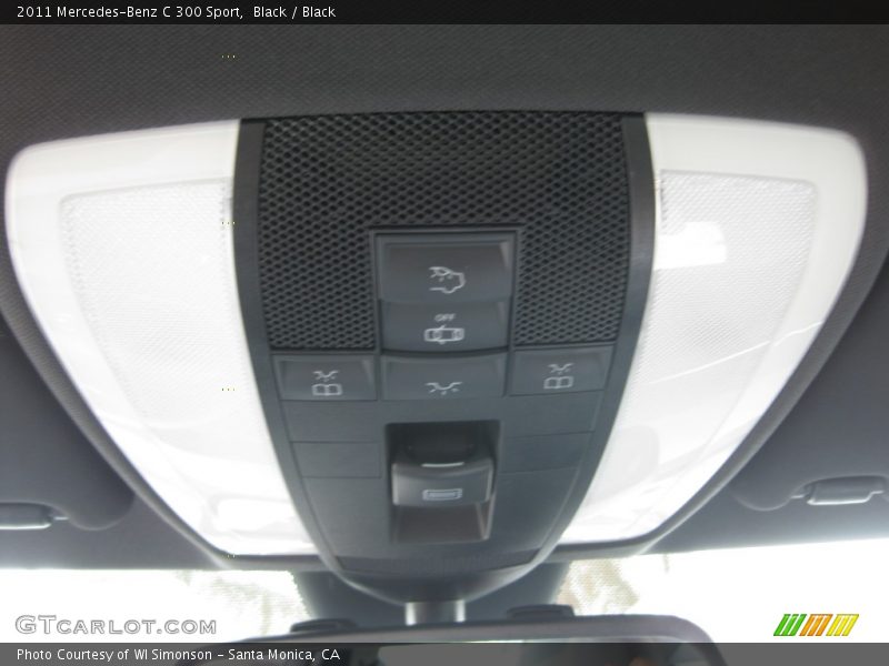 Black / Black 2011 Mercedes-Benz C 300 Sport