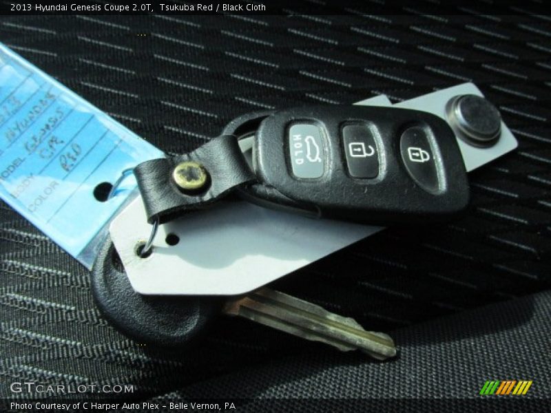 Keys of 2013 Genesis Coupe 2.0T