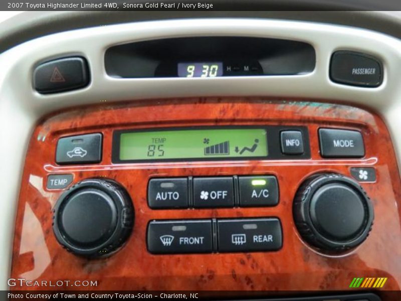 Sonora Gold Pearl / Ivory Beige 2007 Toyota Highlander Limited 4WD