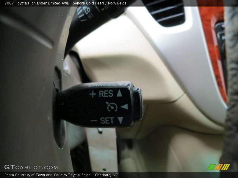 Sonora Gold Pearl / Ivory Beige 2007 Toyota Highlander Limited 4WD