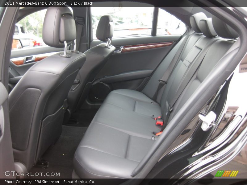 Rear Seat of 2011 C 300 Sport