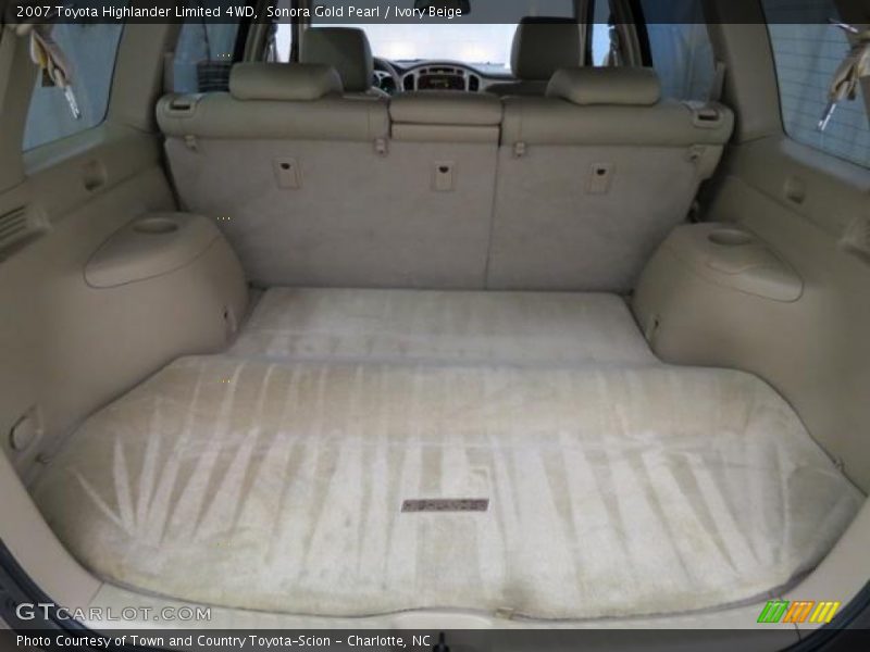 Sonora Gold Pearl / Ivory Beige 2007 Toyota Highlander Limited 4WD