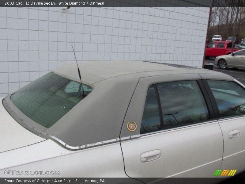 White Diamond / Oatmeal 2003 Cadillac DeVille Sedan