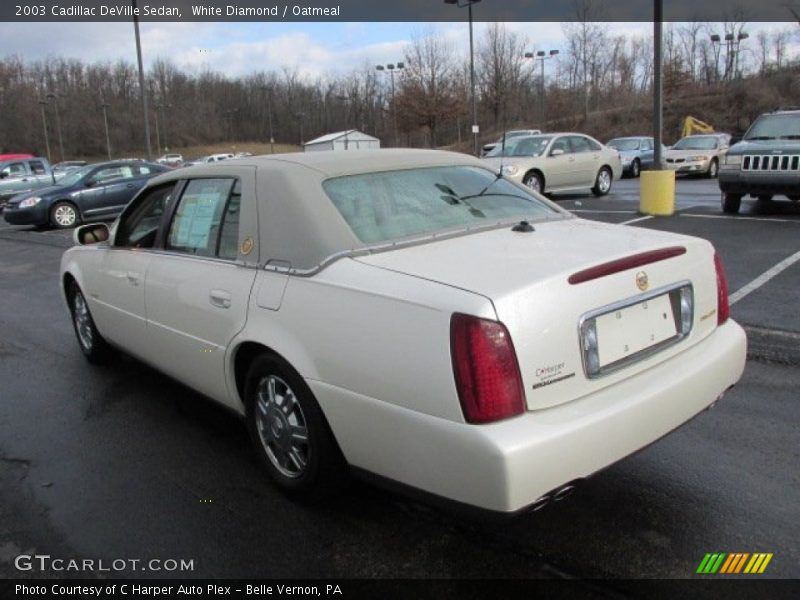 White Diamond / Oatmeal 2003 Cadillac DeVille Sedan