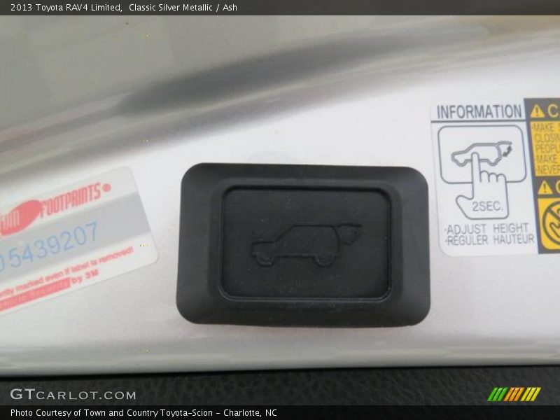 Classic Silver Metallic / Ash 2013 Toyota RAV4 Limited