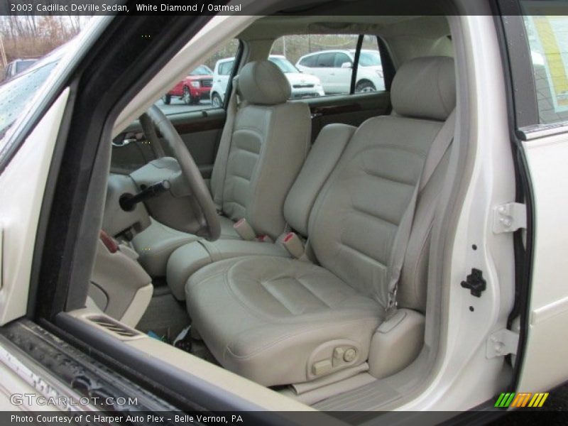 Front Seat of 2003 DeVille Sedan