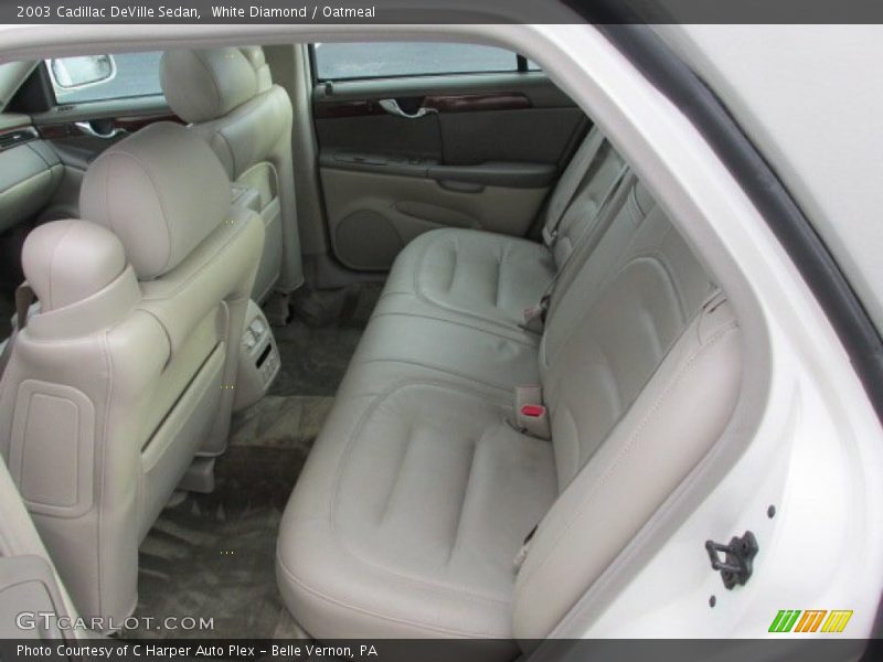 Rear Seat of 2003 DeVille Sedan