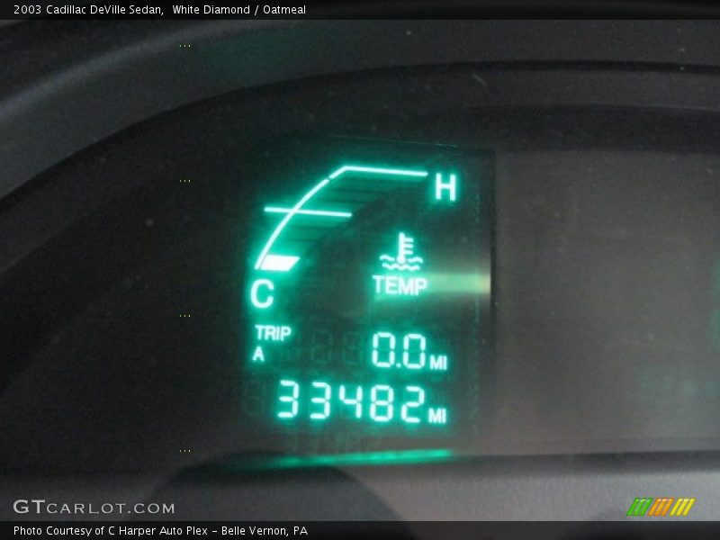 White Diamond / Oatmeal 2003 Cadillac DeVille Sedan