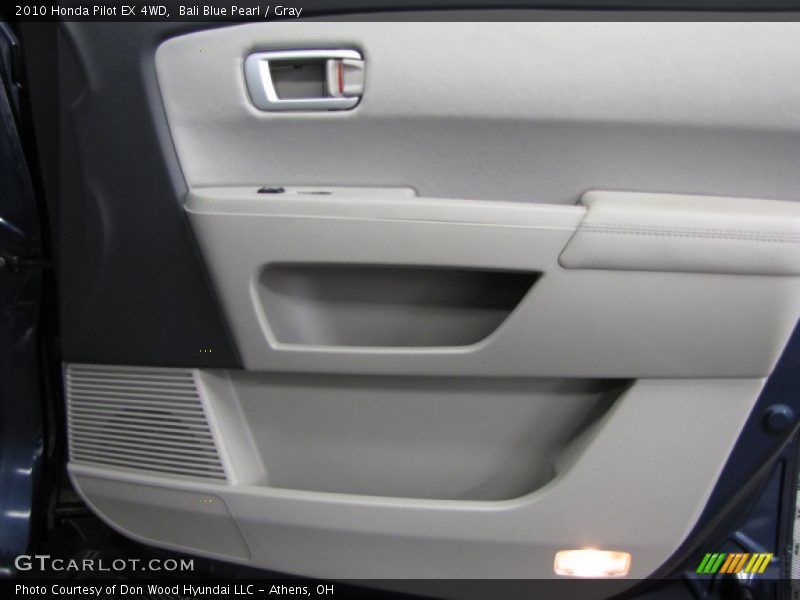 Bali Blue Pearl / Gray 2010 Honda Pilot EX 4WD