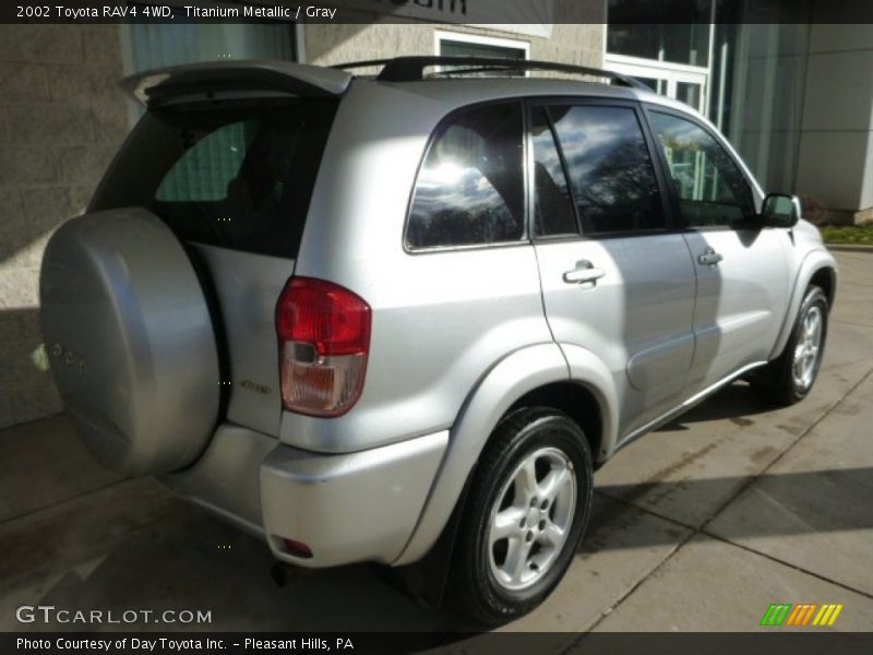 Titanium Metallic / Gray 2002 Toyota RAV4 4WD