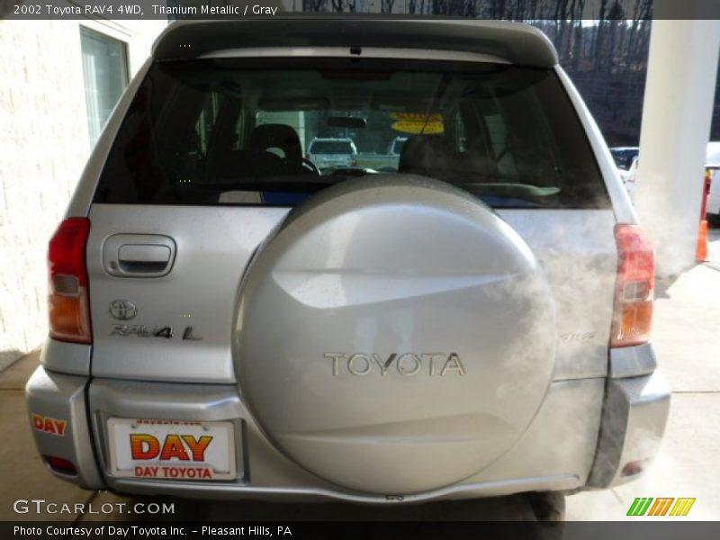 Titanium Metallic / Gray 2002 Toyota RAV4 4WD