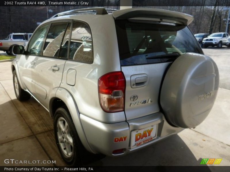 Titanium Metallic / Gray 2002 Toyota RAV4 4WD