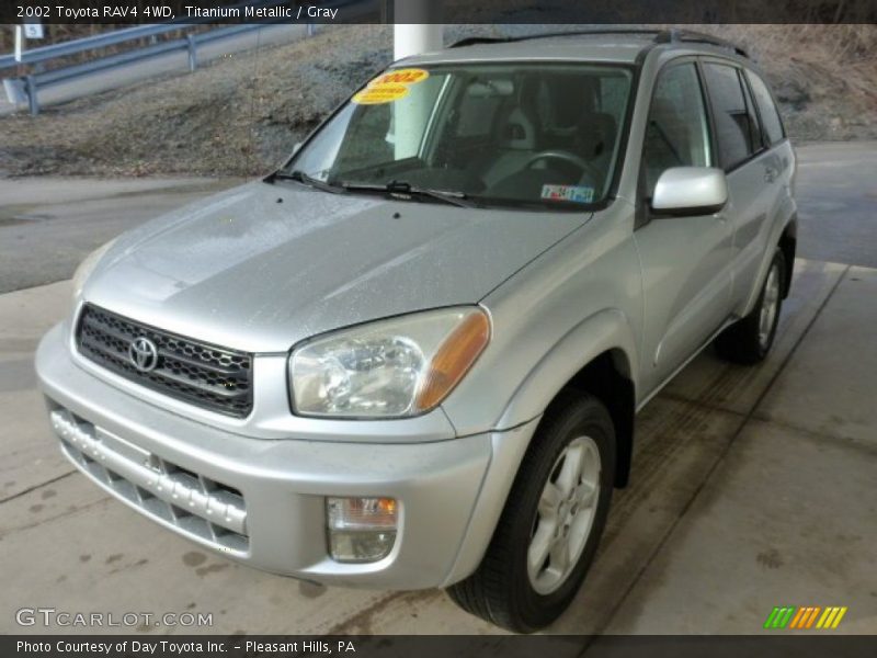 Titanium Metallic / Gray 2002 Toyota RAV4 4WD