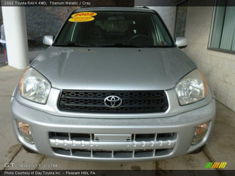 Titanium Metallic / Gray 2002 Toyota RAV4 4WD