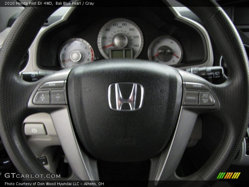 Bali Blue Pearl / Gray 2010 Honda Pilot EX 4WD