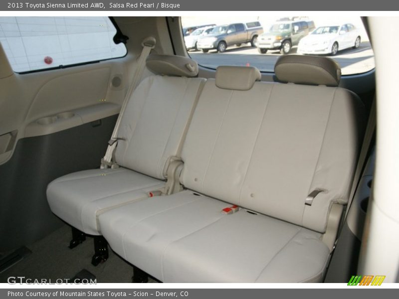 Salsa Red Pearl / Bisque 2013 Toyota Sienna Limited AWD